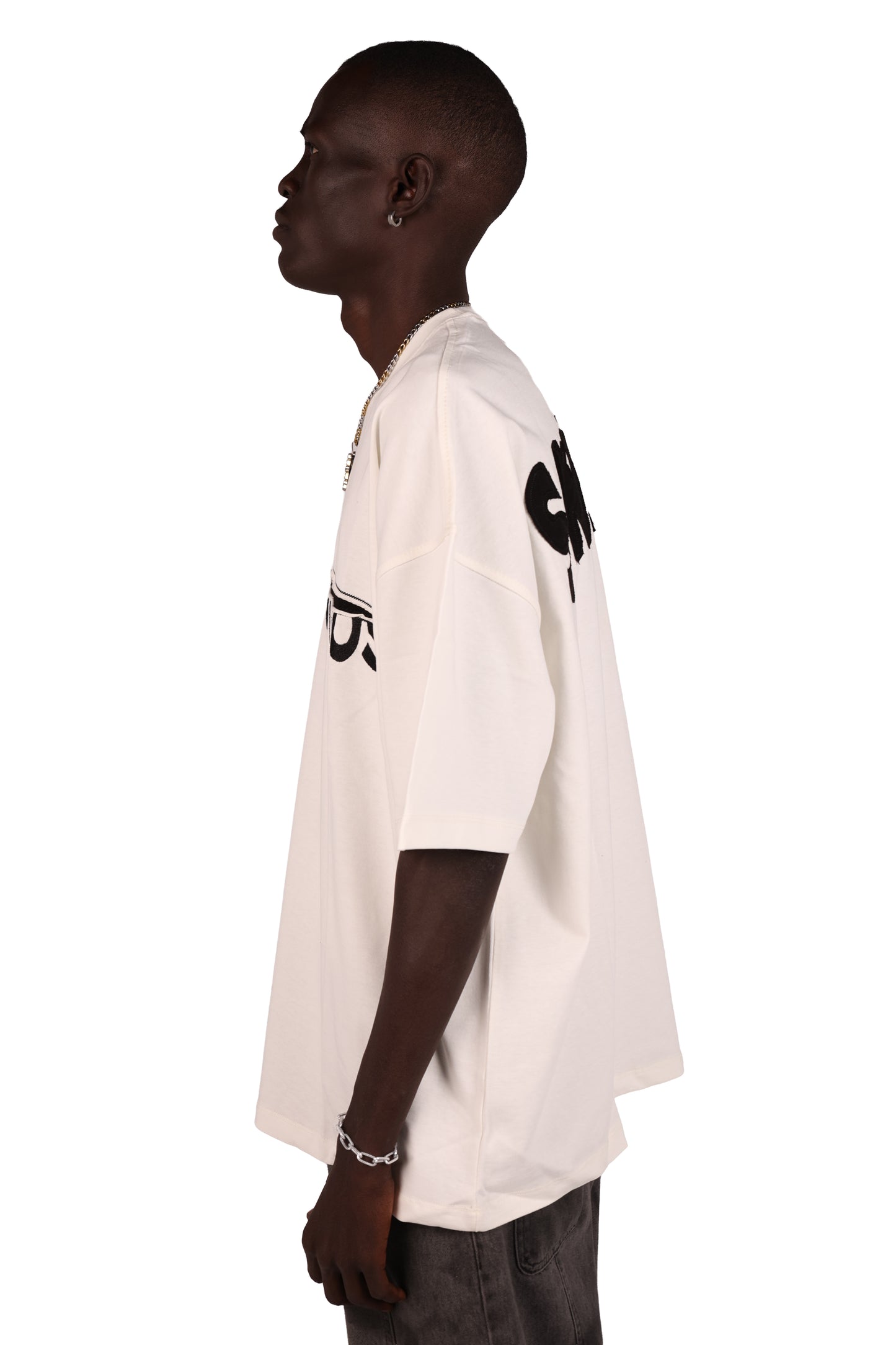 White harmonious tee