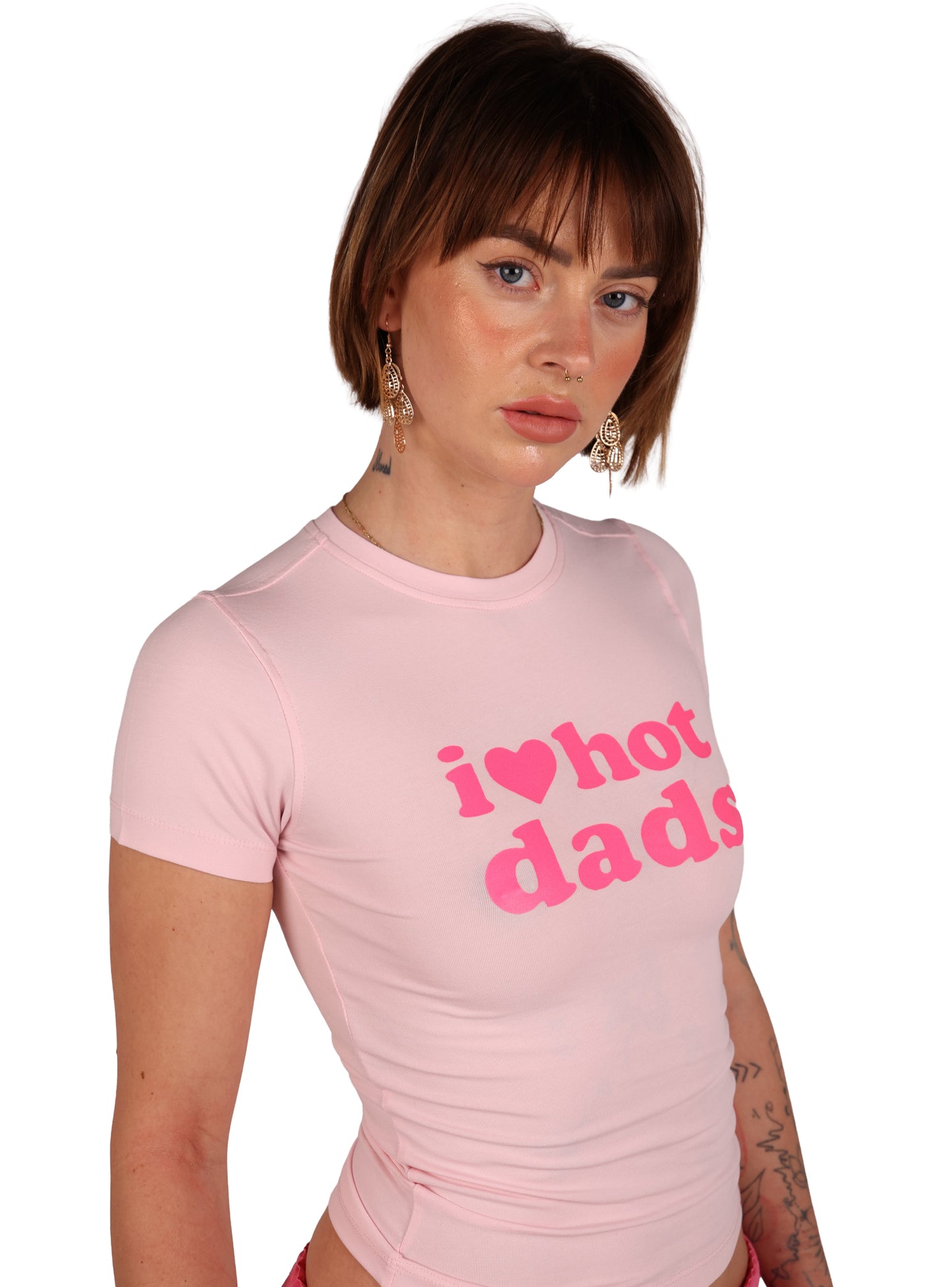 Pink hot baby tee