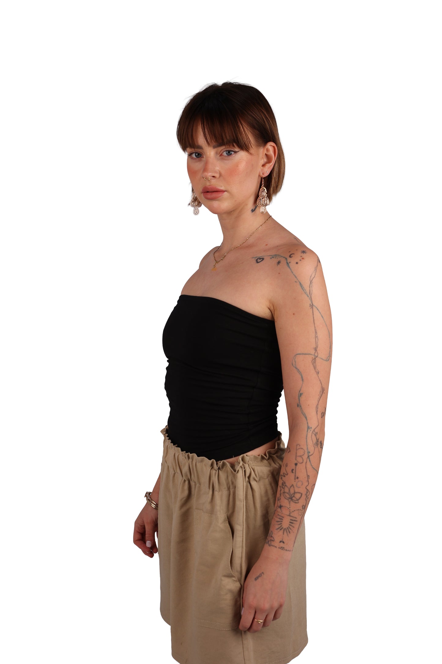 Black tube top