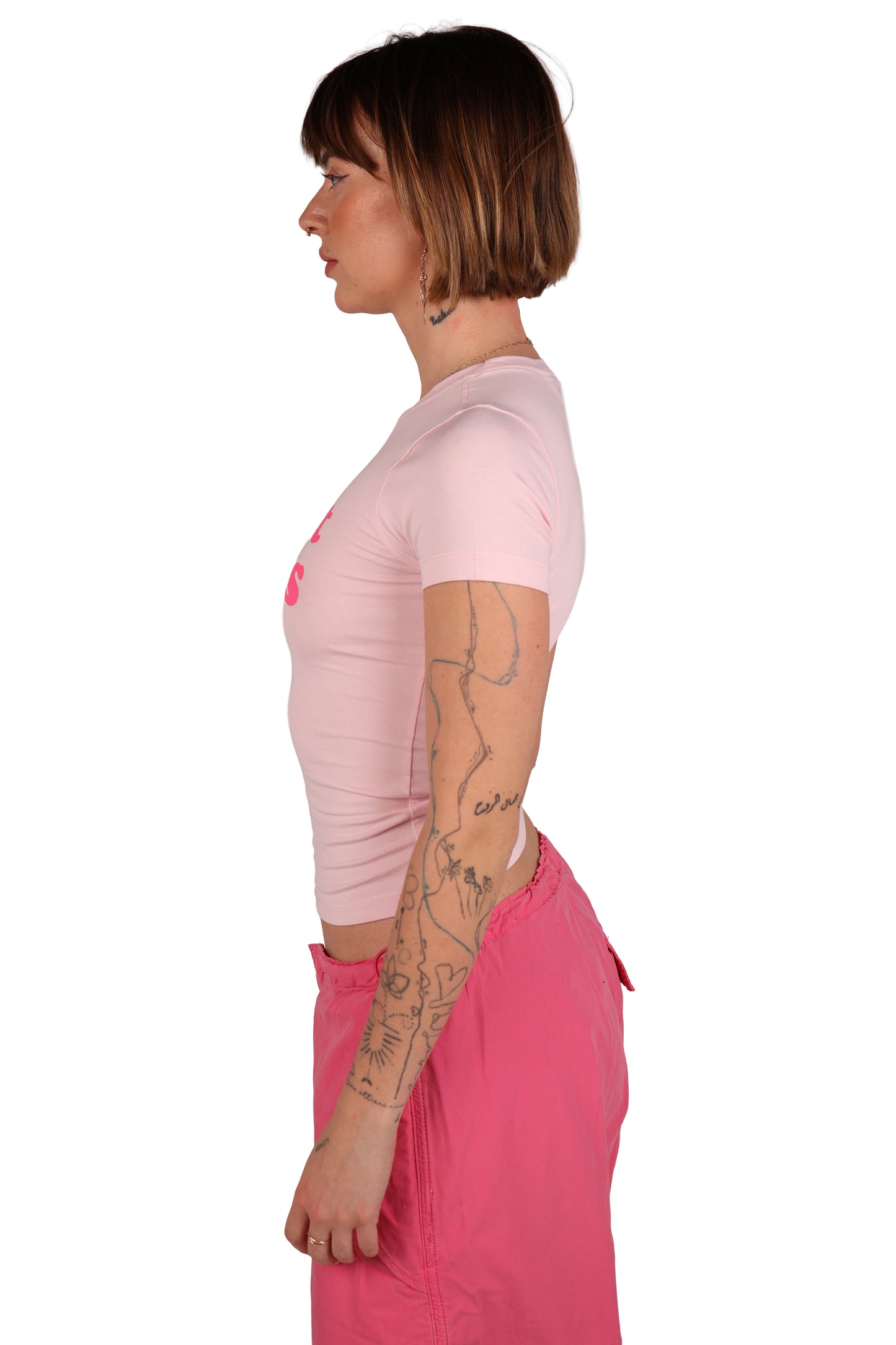 Pink hot baby tee