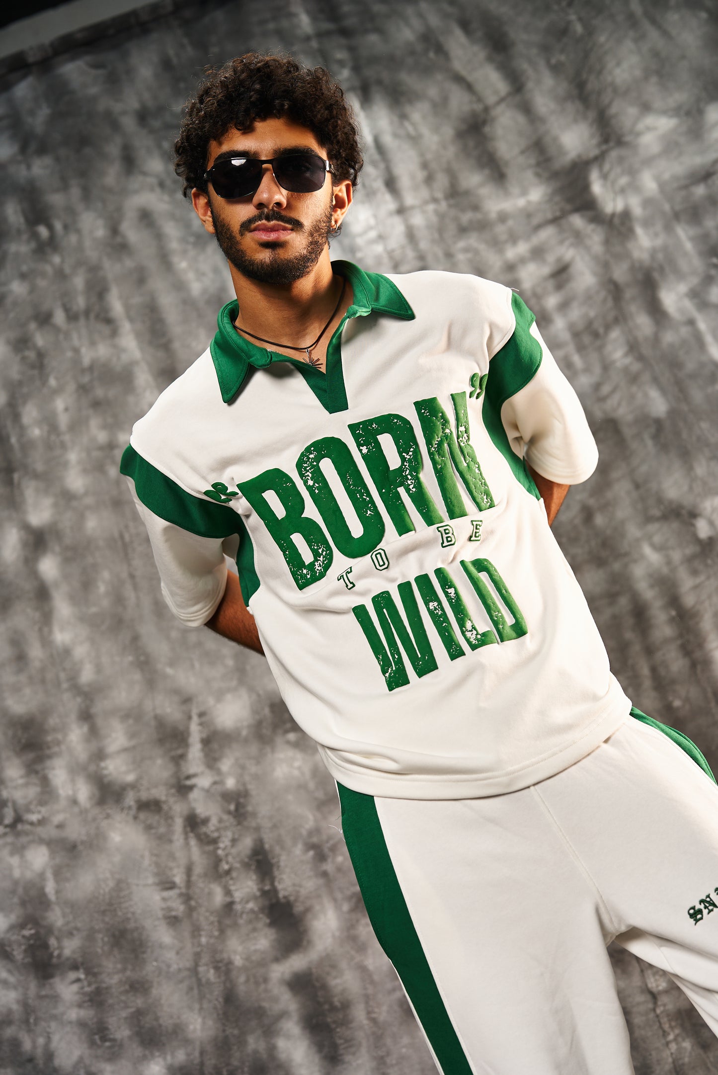 Green WildBorn Polo Tee