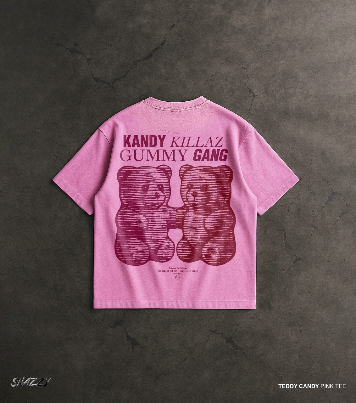 Pink candy tee