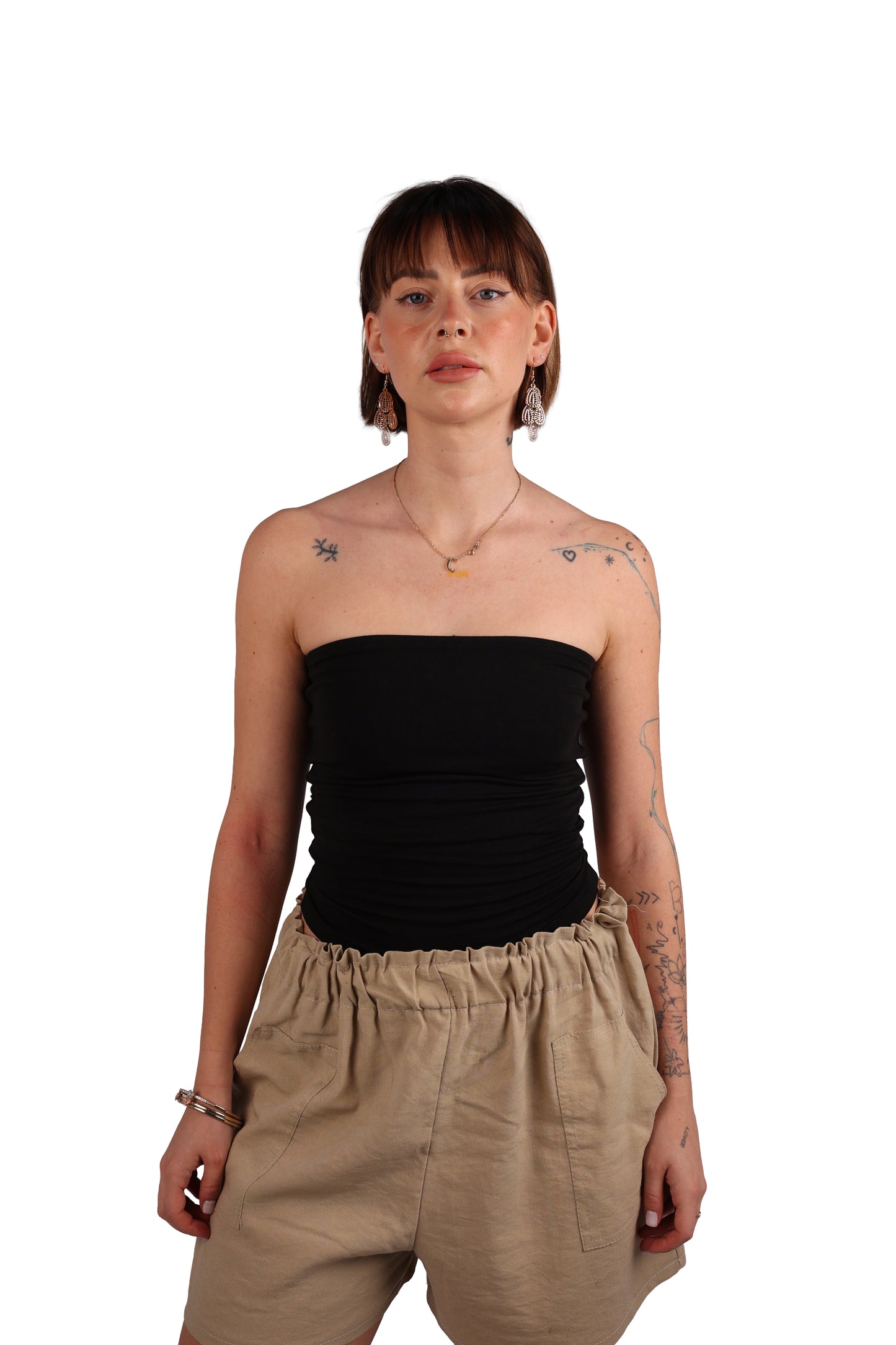 Black tube top